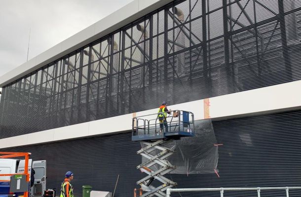 Damage repair in- and oudside data center AMS-10 Hoofddorp